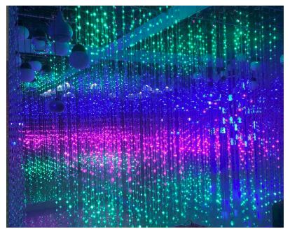 LED像素360度 3D鑽石無窮無盡水晶宇宙 2