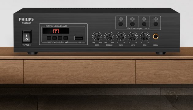 PHILIPS CSS180093 4分區獨立控制定壓定組廣播擴大機 1