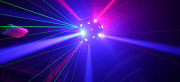 搖頭LED光束雷射足球燈 6