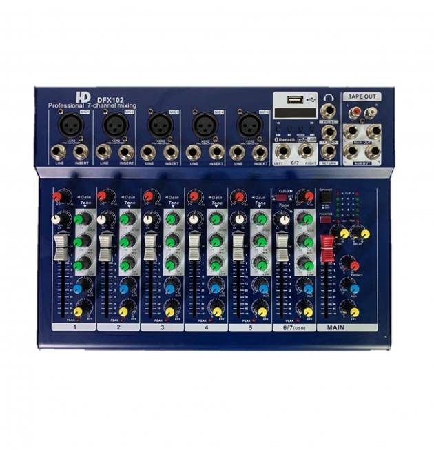 類比混音機 HD DFX102 1