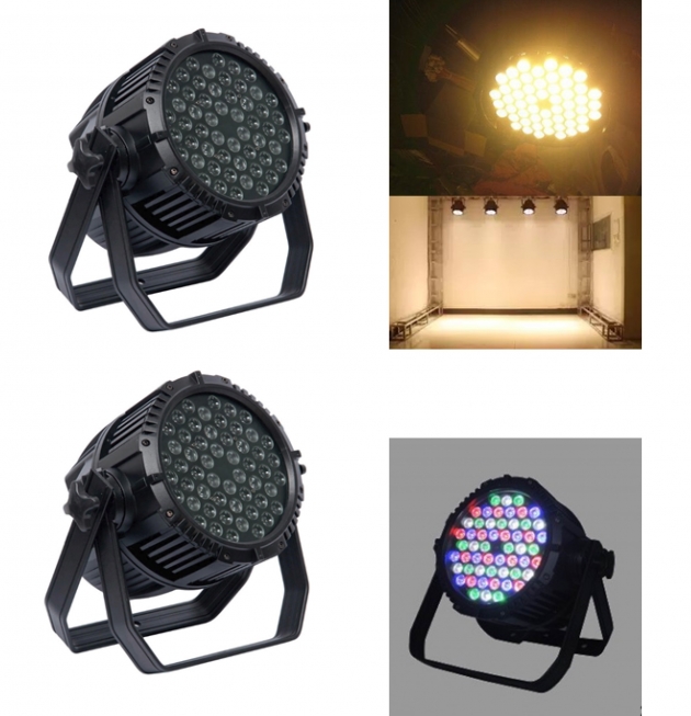 ELATION 防水 54P3W PAR (3200K & RGBW) 1