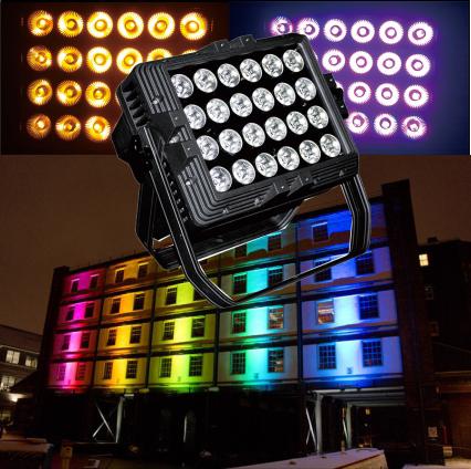 五合一RGBWY LED防水洗牆燈 1