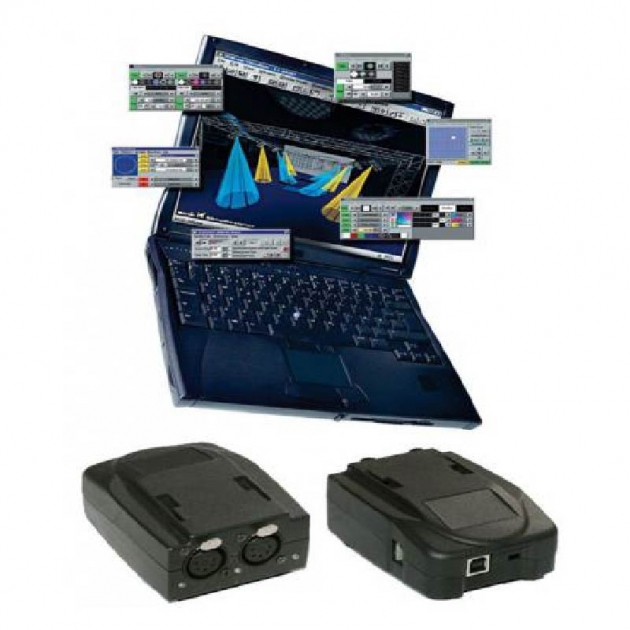 DMX 2048-USB 燈光控制軟體 1