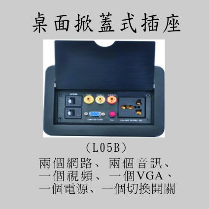桌面掀蓋式插座 5