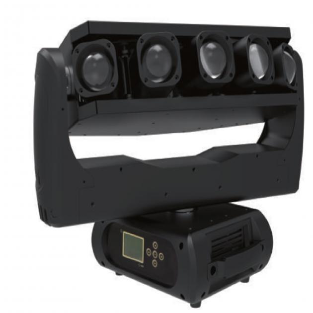 LED五頭光束燈 1