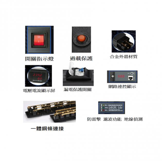 HD D540總電源32A (可用四組插座) 2