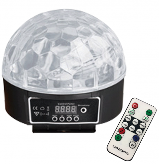 遙控LED水晶球 1