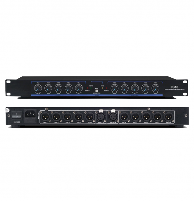 HD FS-10音頻訊號分配器 1