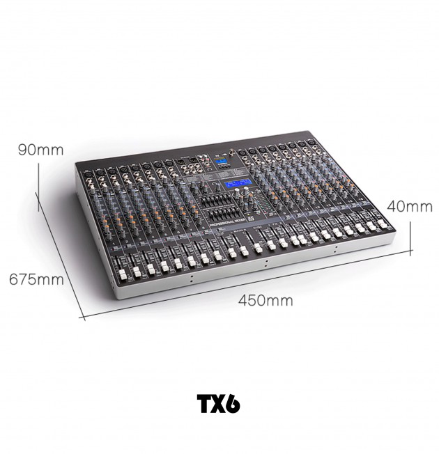 TX6/8/12/16 Series 混音機 2