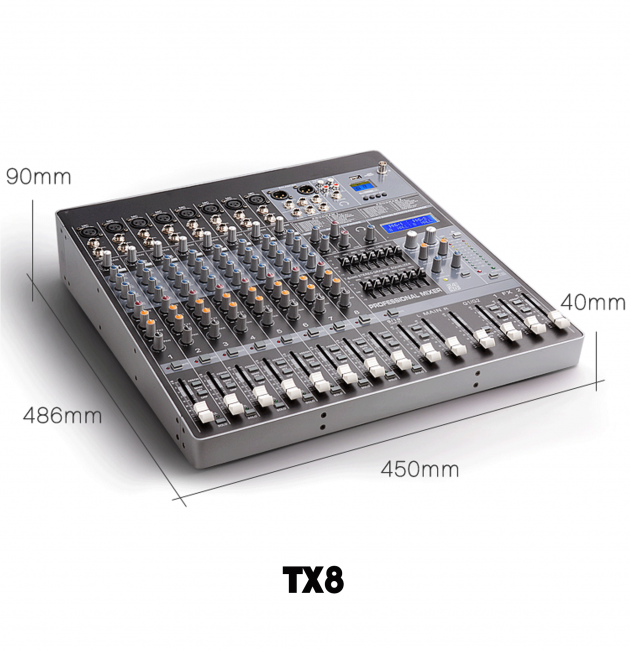 TX6/8/12/16 Series 混音機 3