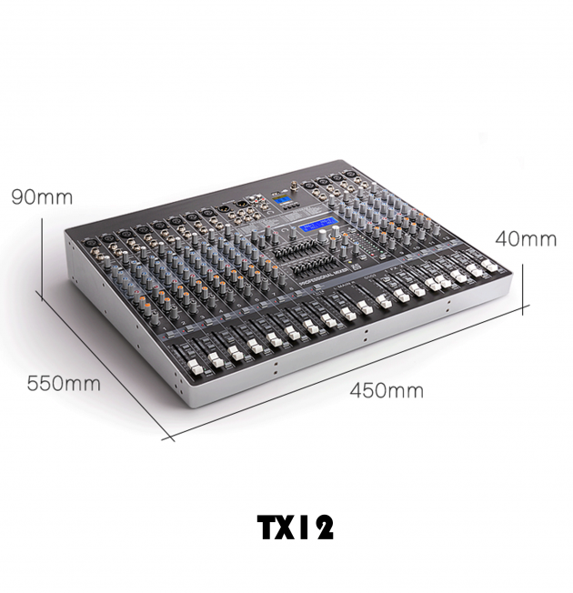 TX6/8/12/16 Series 混音機 4
