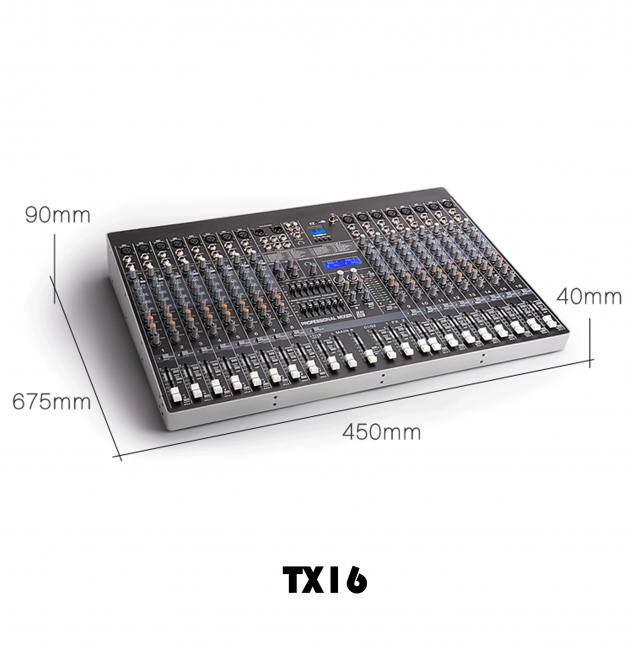 TX6/8/12/16 Series 混音機 5