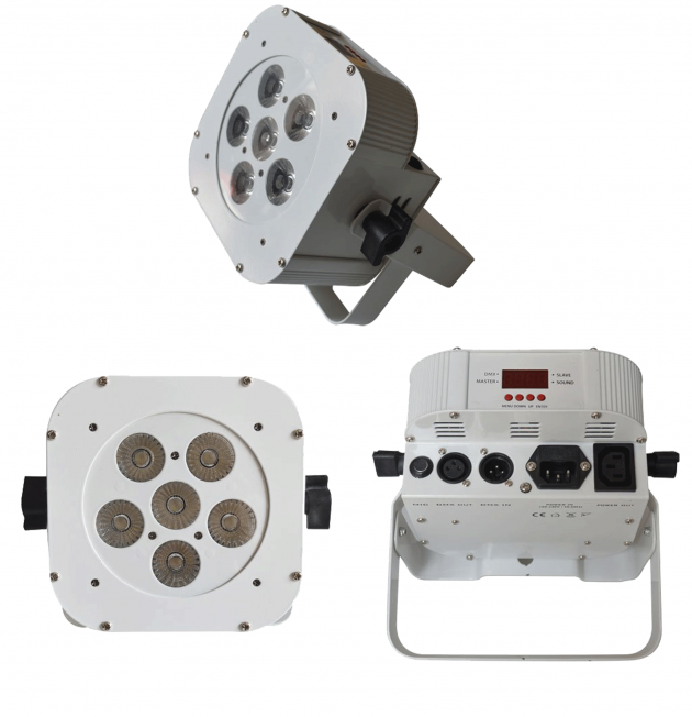 超薄型6顆15W RGBW(A) LED Par燈 1