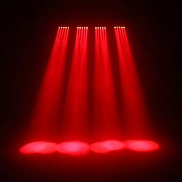 雙面搖頭 6X60W Rgbw Led 洗牆光速帶頻閃燈 5