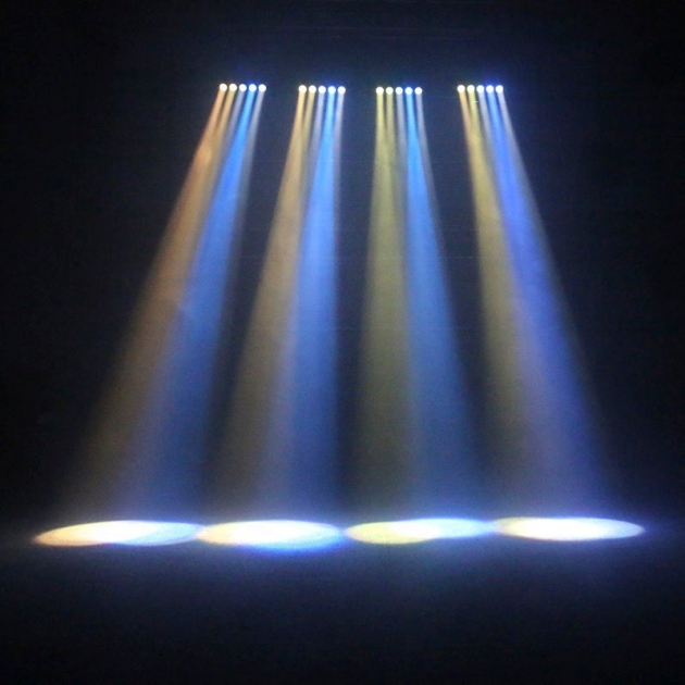 雙面搖頭 6X60W Rgbw Led 洗牆光速帶頻閃燈 6