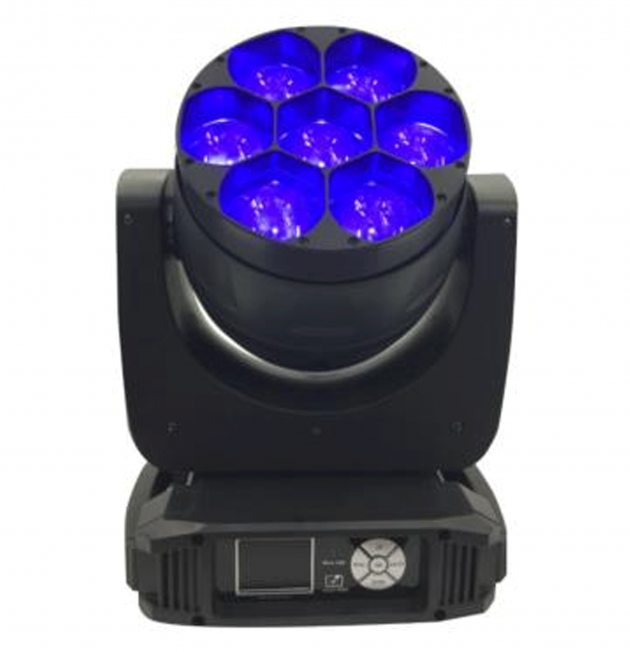 LED 7x40W調焦搖頭染色燈 1