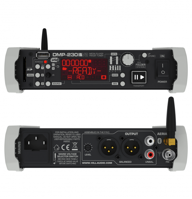 HILL DMP-230V2 (B)多媒體播放器 1