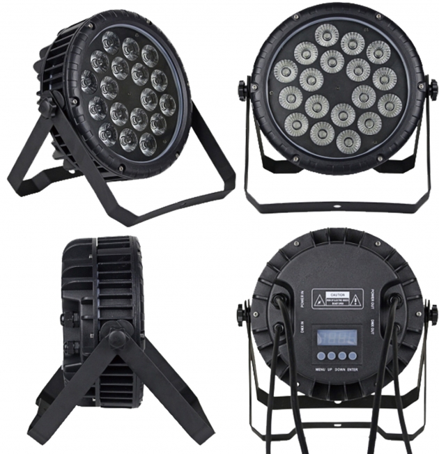 ELATION 超薄型18顆10W四合一防水Par燈 1