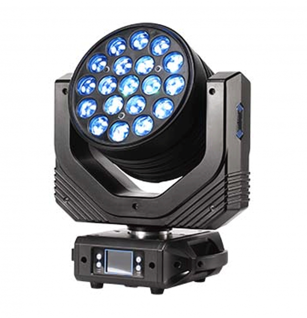 Hi-LTTE LED 19顆30W 變焦搖頭染色燈 1