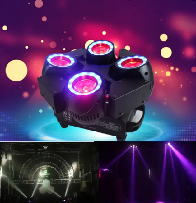 LED 旋轉光束四頭燈帶(環形燈帶) 1