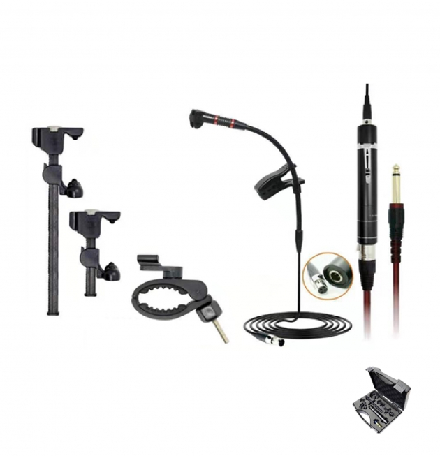 多功能樂器麥克風(含多種樂器專用夾) 1
