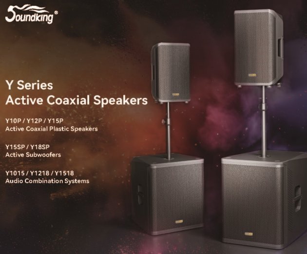 SOUNDKING Y系列 主動式同軸喇叭 1