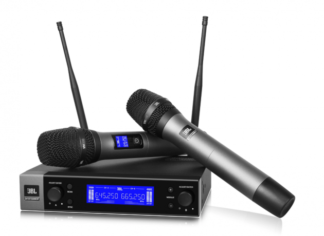 JBL VM200雙頻道UHF無線麥克風 1