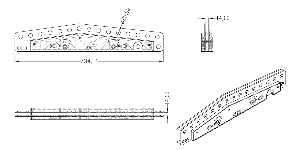 VTX-A8-AF/VTX-A8-AF-EB支架 1