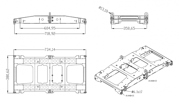 VTX-A8-AF/VTX-A8-AF-EB支架 2