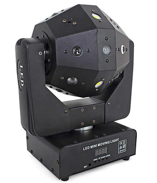 搖頭LED光束雷射足球燈 2