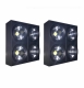 LED 400W二合一雙色溫 觀眾四頭面光燈