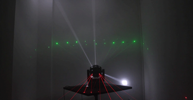 搖頭LED光束雷射足球燈 12