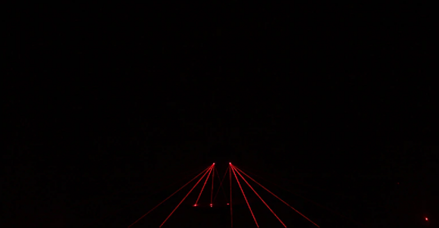 搖頭LED光束雷射足球燈 11