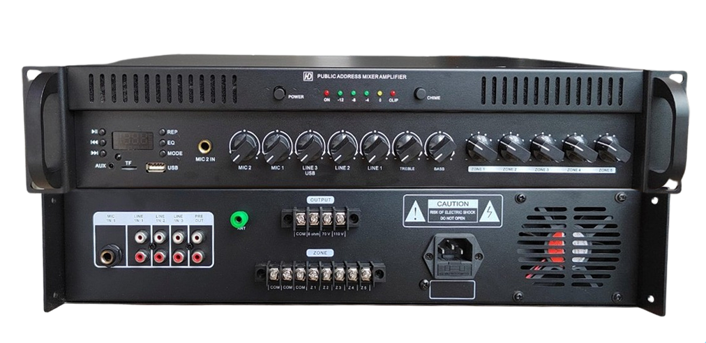 HD 5分區廣播雙用擴大機 1