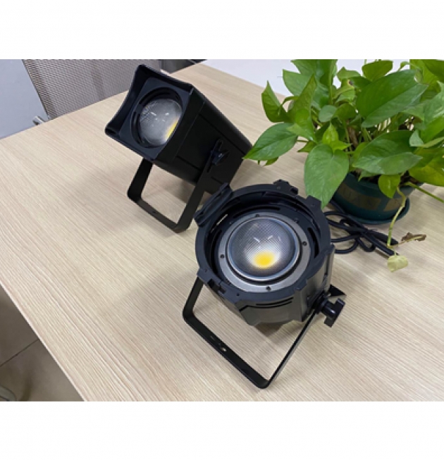 LED 100W MINI 雙色溫 PAR 燈 外觀具有圓形方形兩種 1