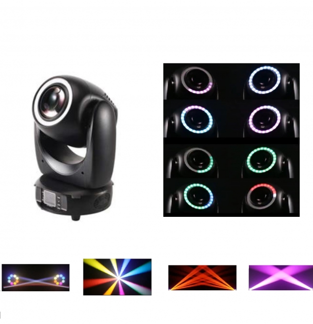 LED 100W光束圖案燈.帶燈帶 (24顆RGB 3IN1) 1