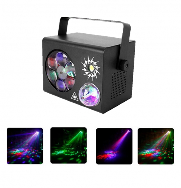 LED 六眼圖案鐳射效果燈 1