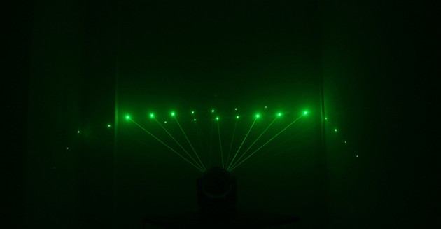 搖頭LED光束雷射足球燈 10