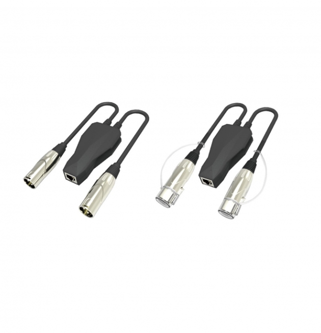 SOUNDKING CXA036 CXA037 DANTE RJ45 TO XLR 轉接器 1