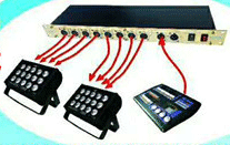 DMX 208切換分配隔離強波器 3