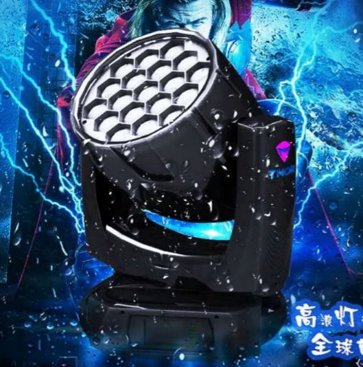 高浪防水LED19顆40W搖頭染色燈 1