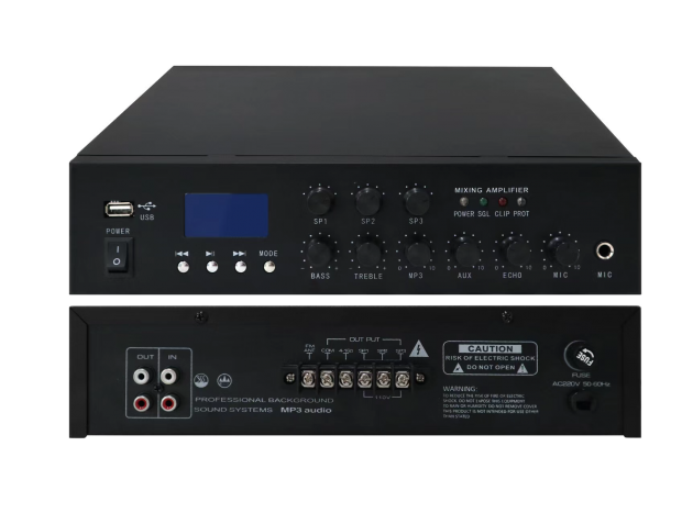 HD Q-6100多功能廣播擴大機 1