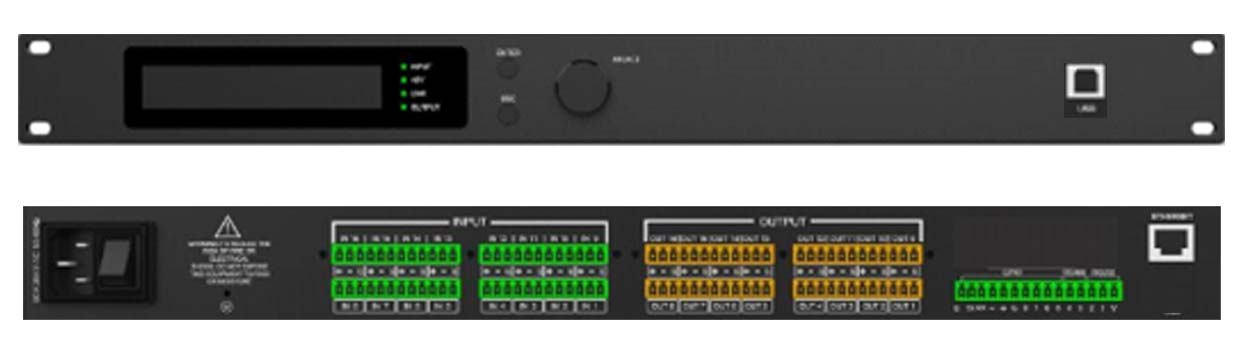 HD MATRIX 1616M 數位混音 矩陣處理器 1