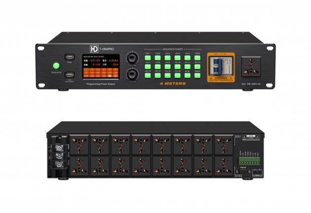 HD-T1800PRO觸控螢幕多功能定時濾波順序開關 1