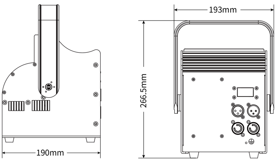 ELATION LED-200 超短焦天幕燈 3