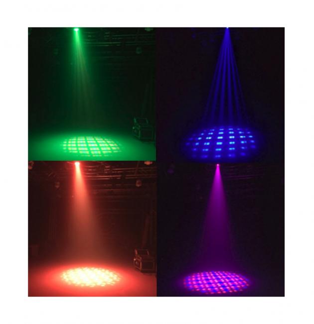 嵌入式LED 6p10W+1P15W染色搖頭燈 2