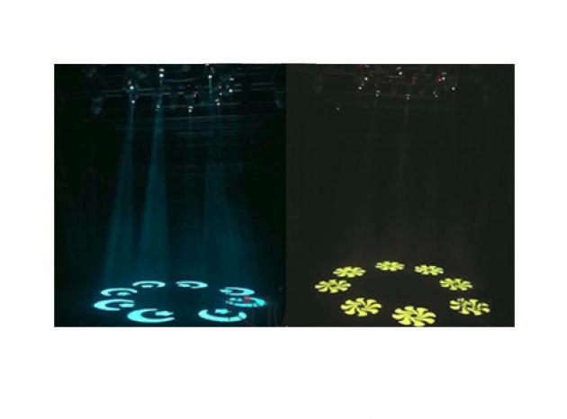 嵌入式LED 6p10W+1P30W染色搖頭燈 2