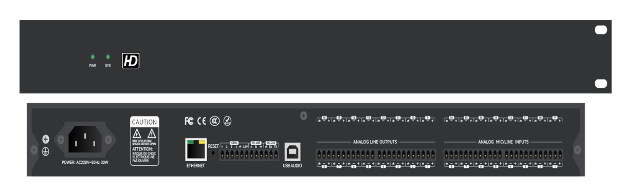 HD M-88 矩陣處裡混音器 1