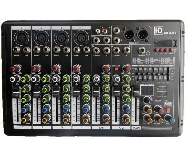 HD XL8FX混音器 1