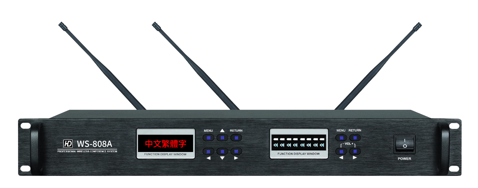 HD 無線數位會議麥克風 WS-808A/808B/808C 1